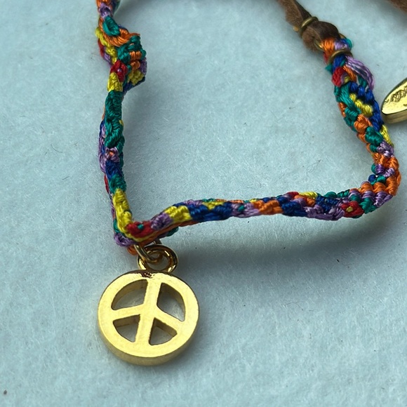 Ettika colorful friendship peace bracelet adjustable new - Picture 2 of 5